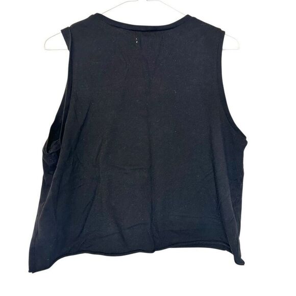 Soul Cycle Crew Neck Cotton Sleeveless Workout Muscle Tank Black XL - Picture 2 of 6